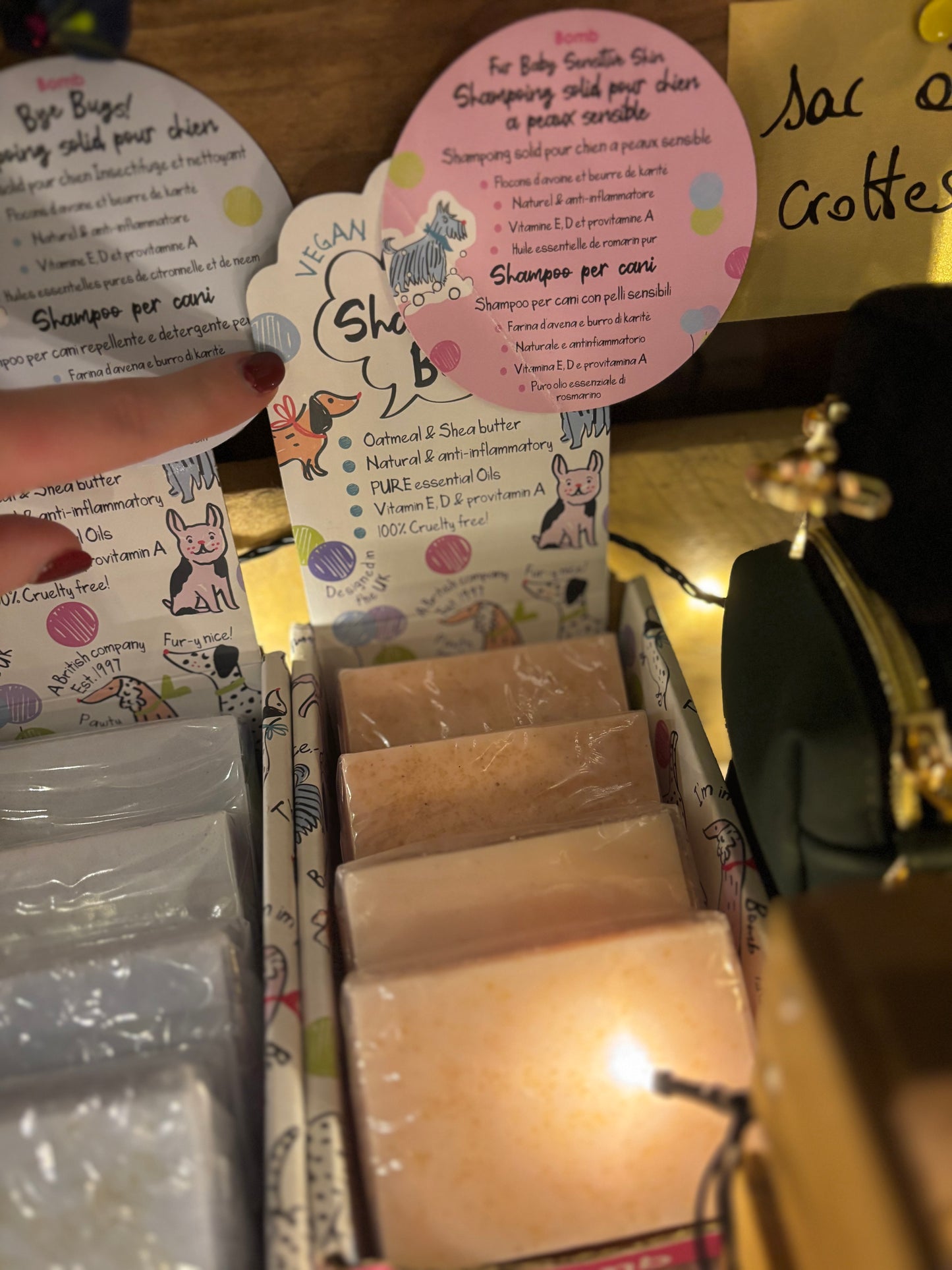 Savon chiot, sensible