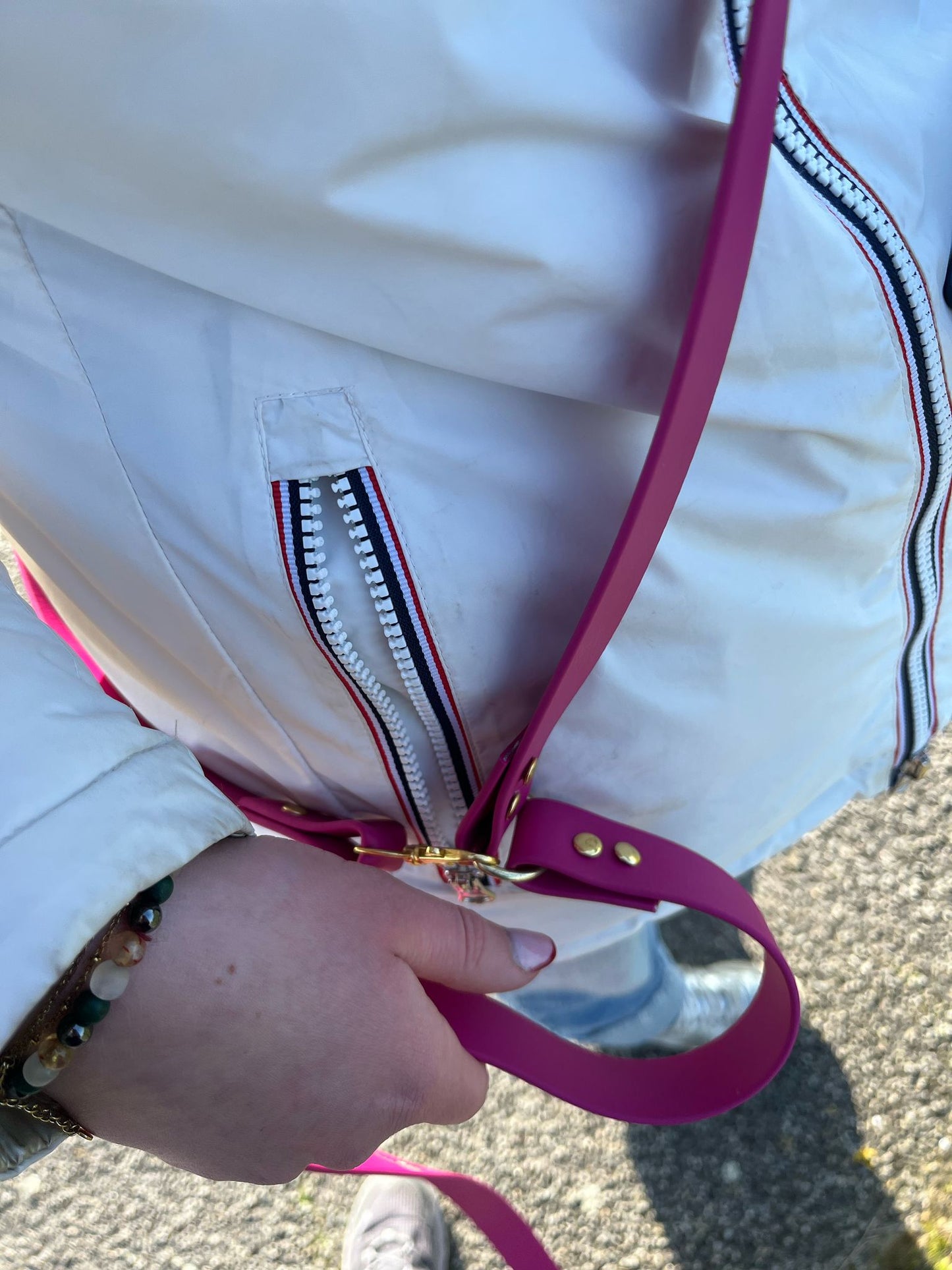 Laisse biothane Multi-positions noir