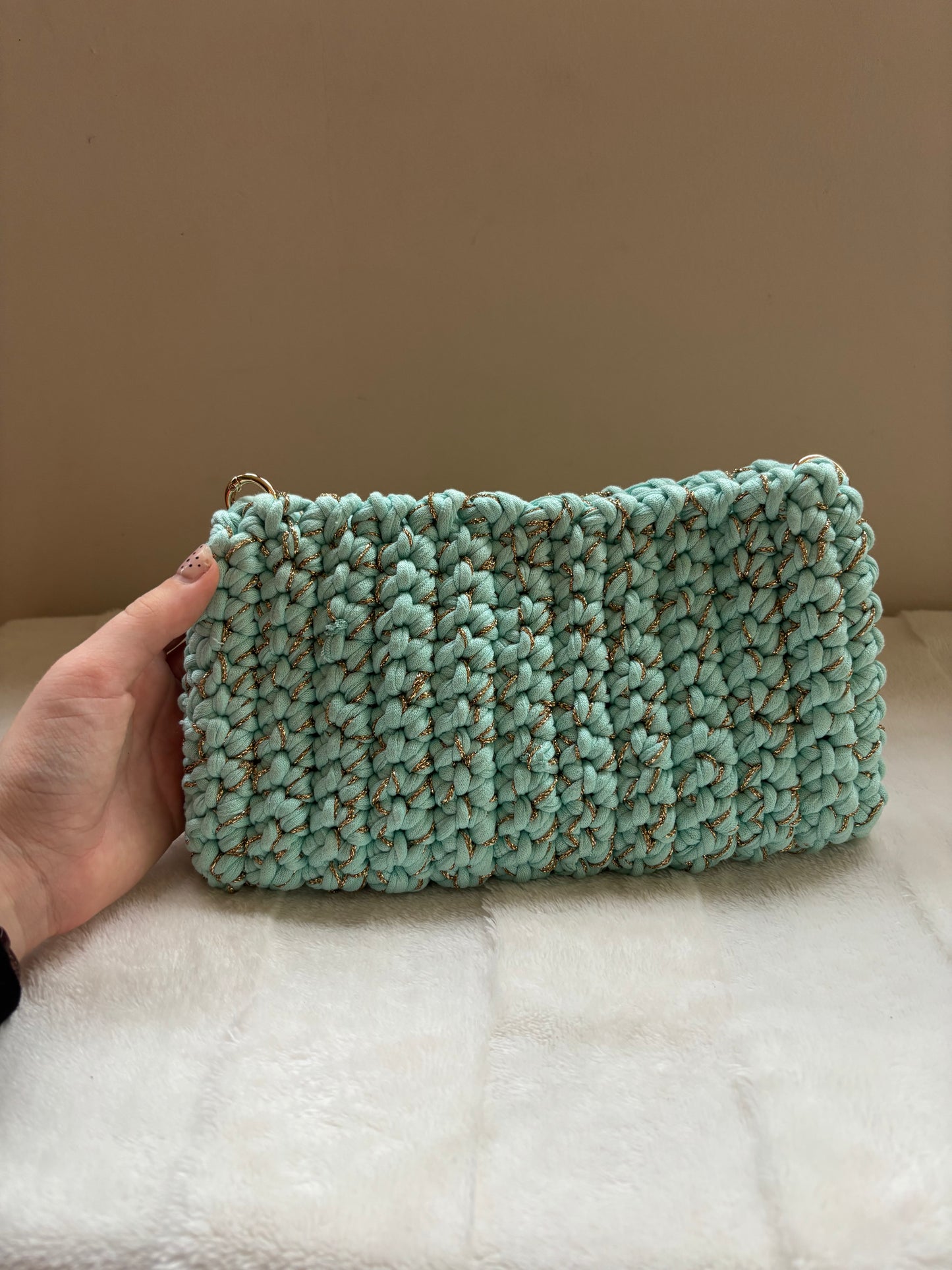 Sac crochet pochette Personnalisable
