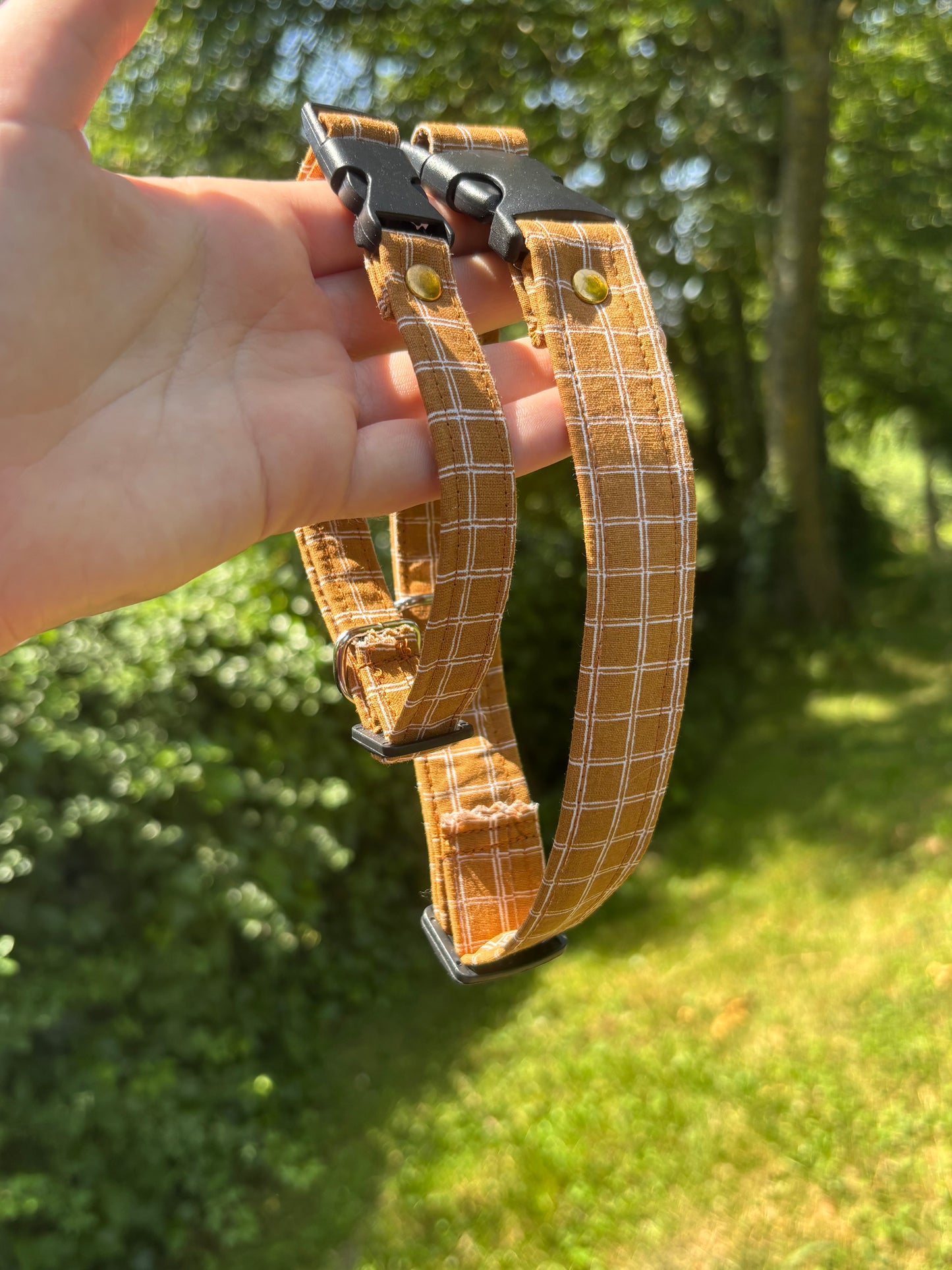 Collier Lola brun