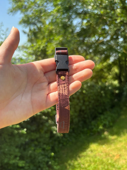 Collier Sapin brun