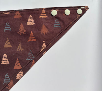 Bandana sapin brun