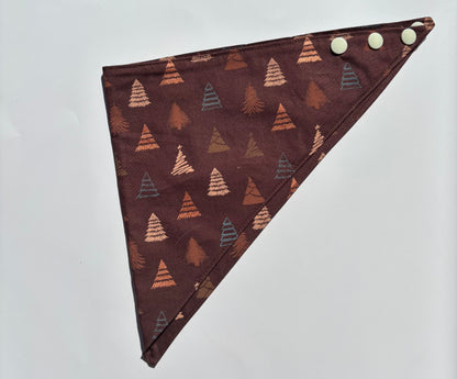 Bandana sapin brun