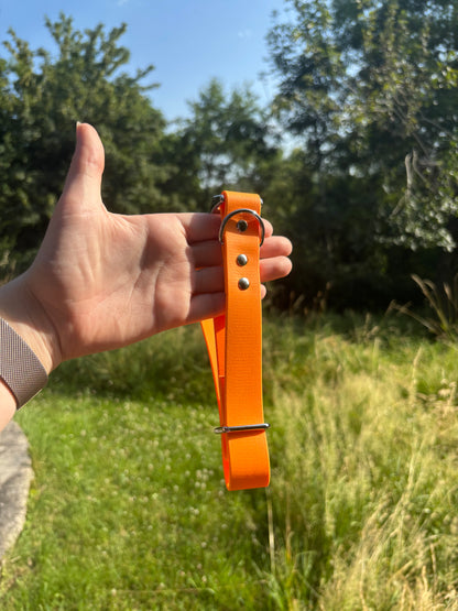 Collier biothane Peach