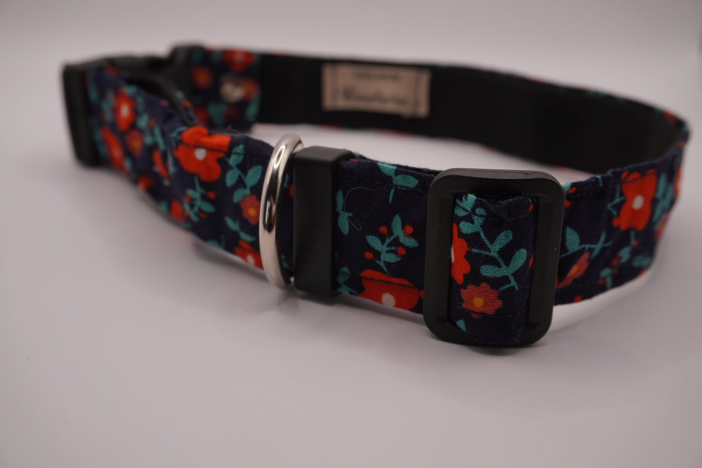 Collier Fleur marine