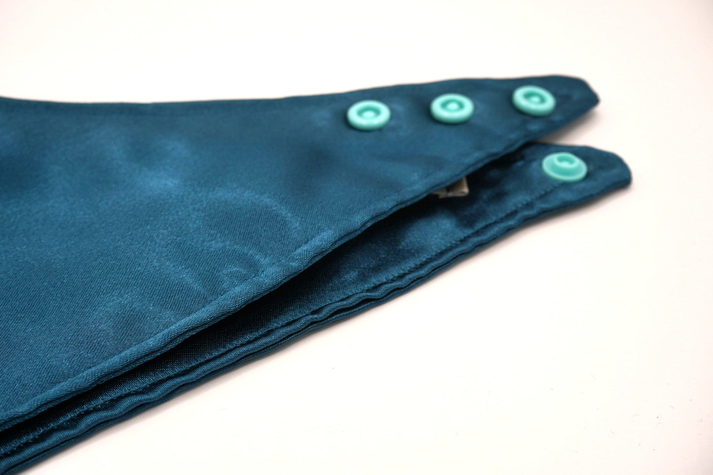 Bandana Satin bleu