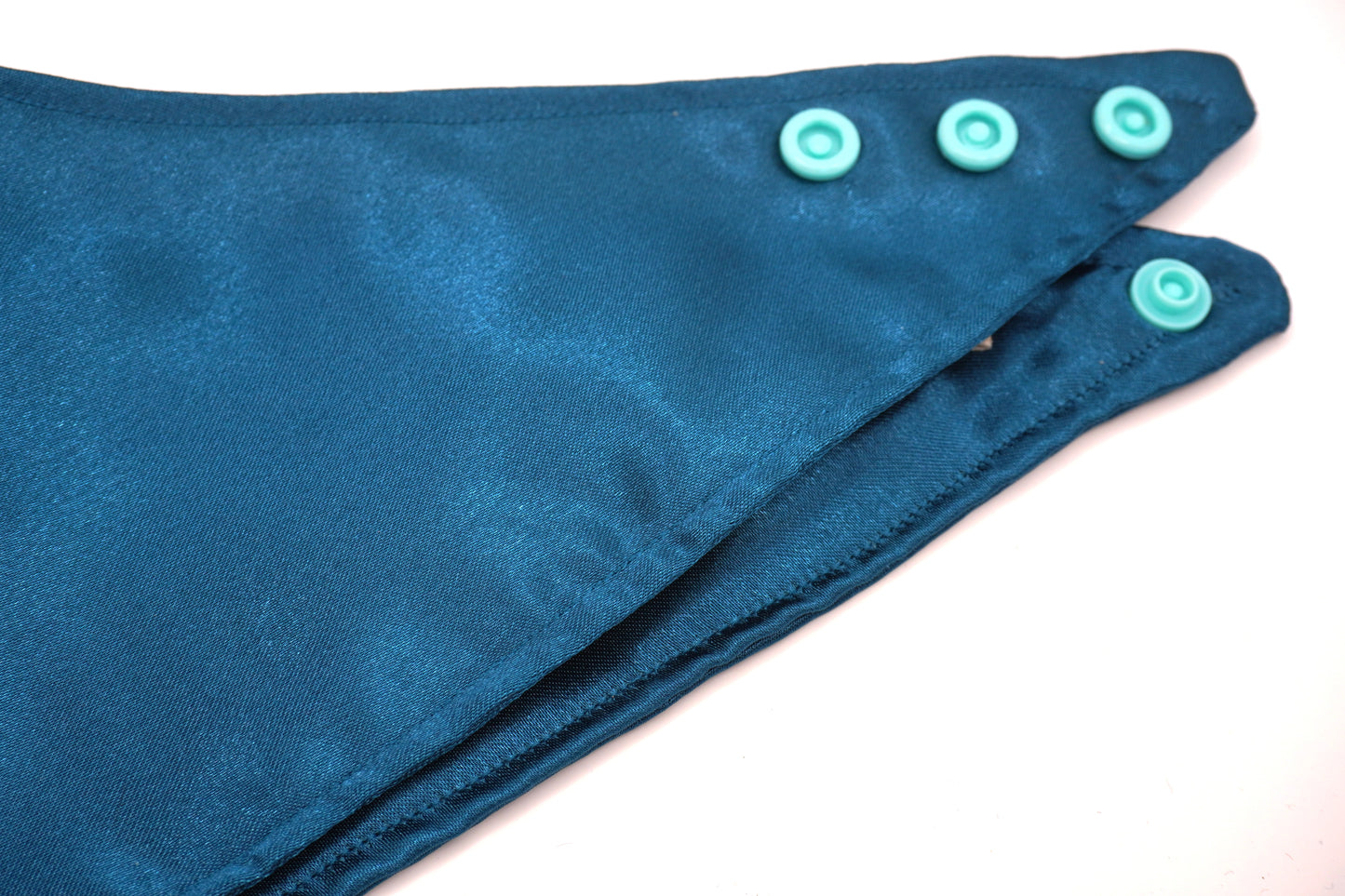 Bandana Satin bleu