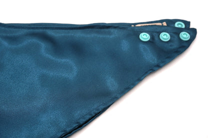 Bandana Satin bleu