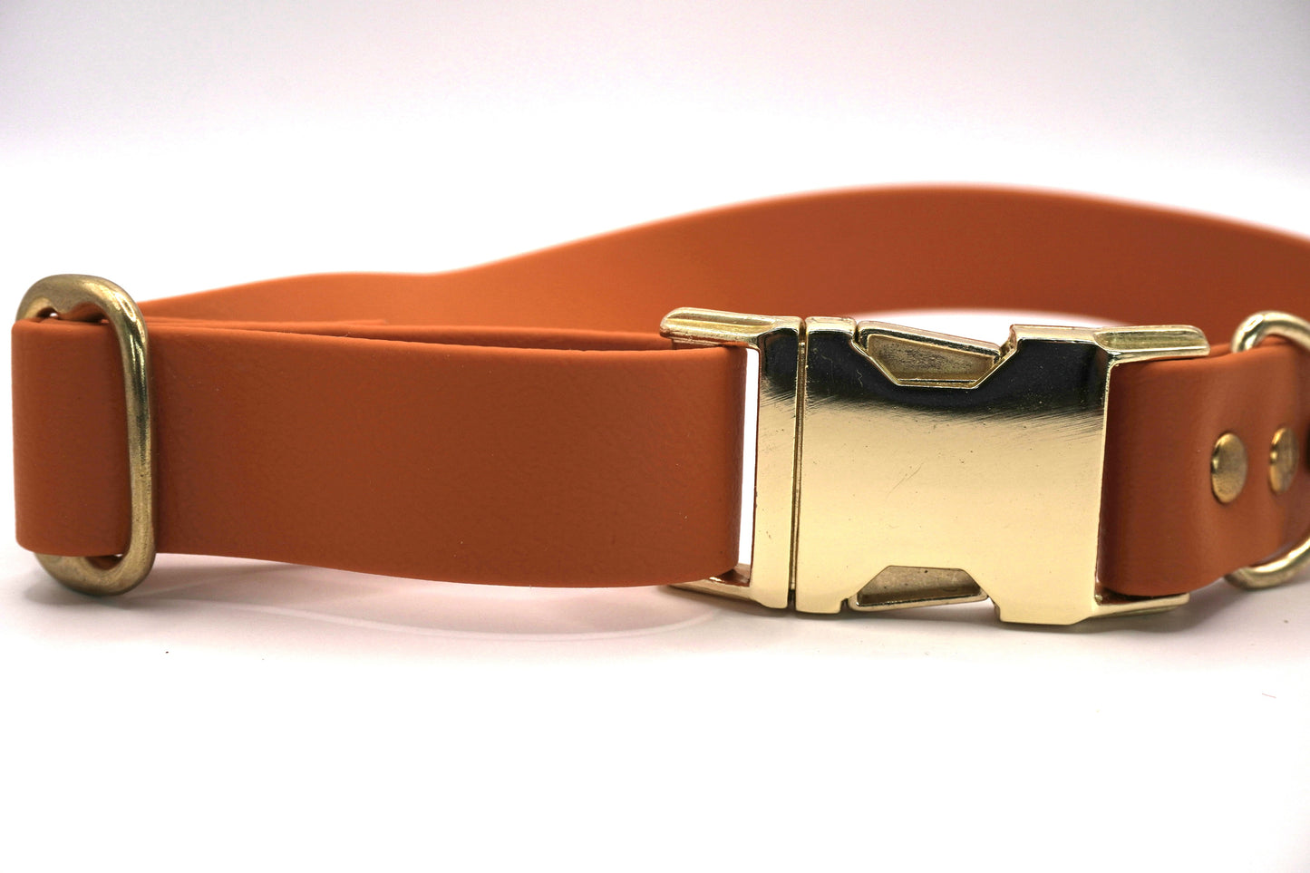 Collier biothane Orange