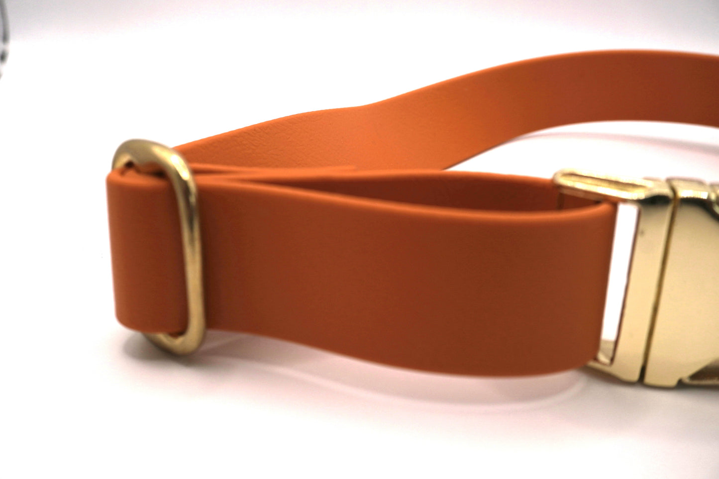 Collier biothane Orange