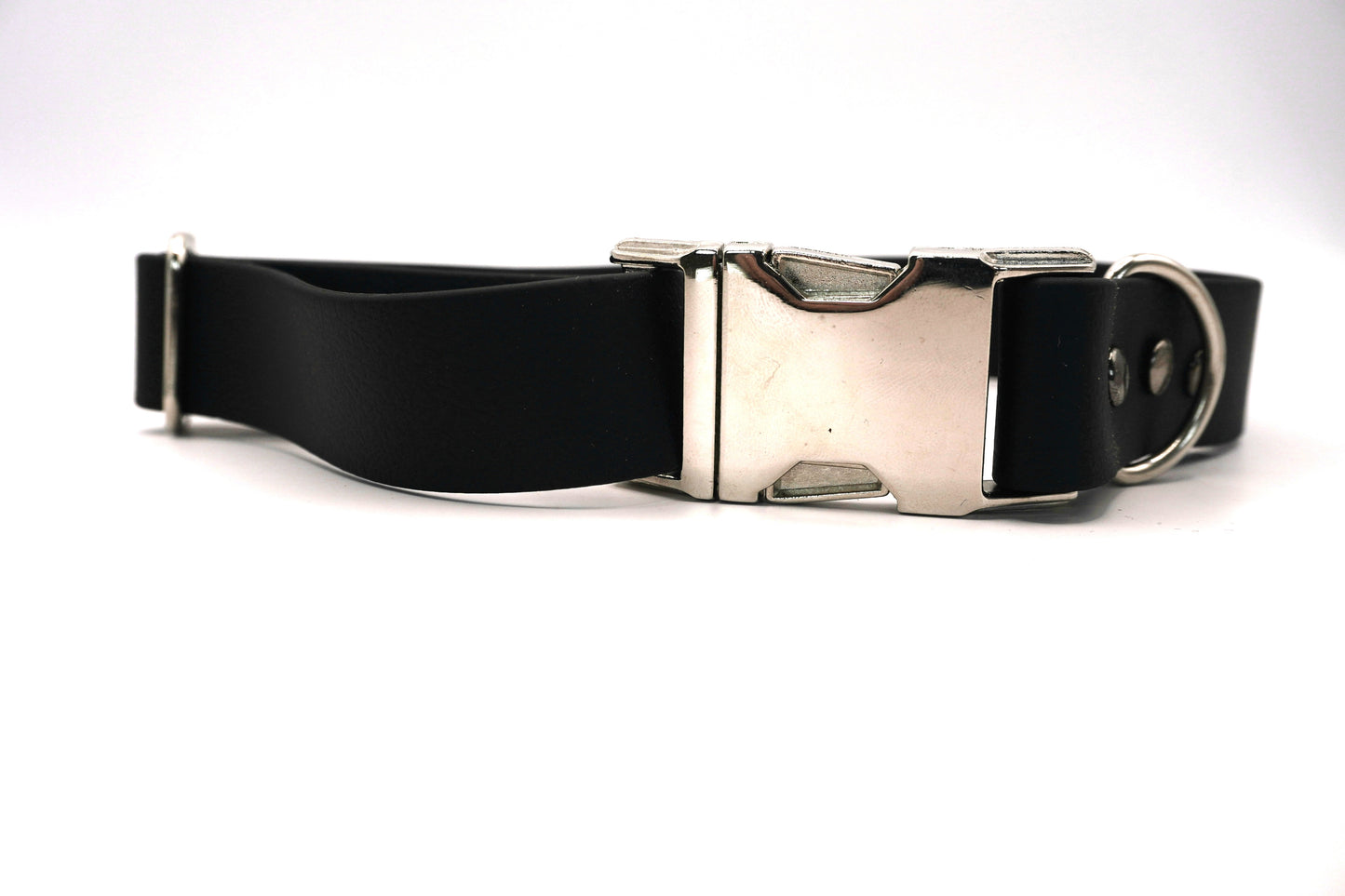 Collier biothane Noir