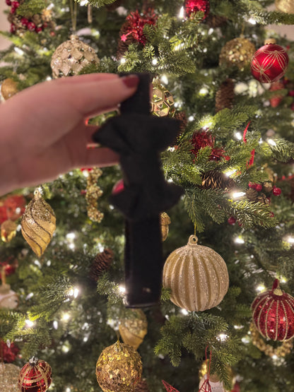 Nœud pailleté noir