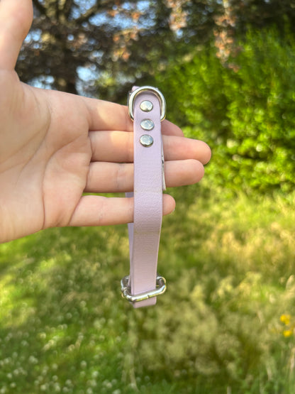 Collier biothane lila