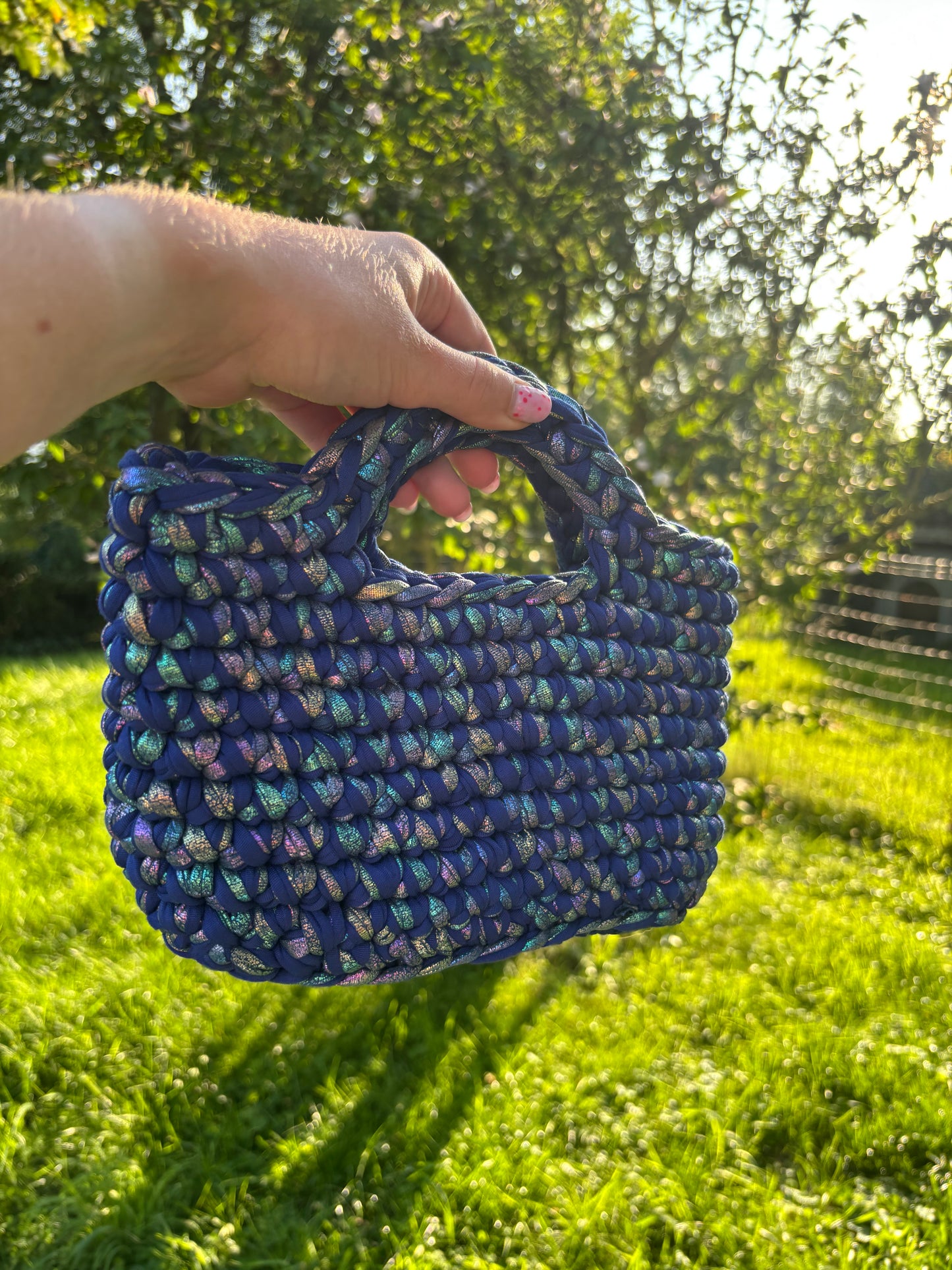 Sac crochet Iris Personnalisable