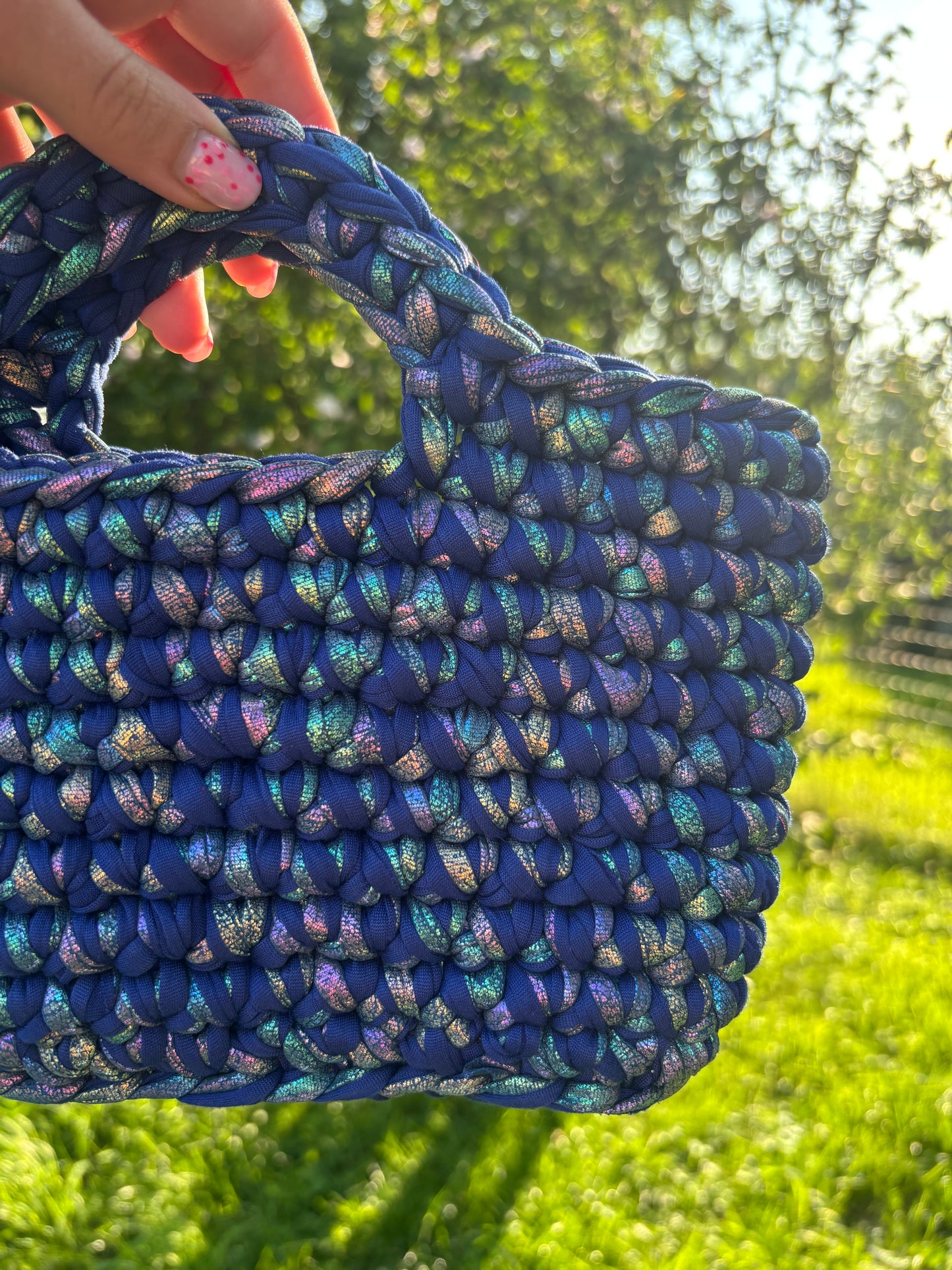 Sac crochet Iris Personnalisable
