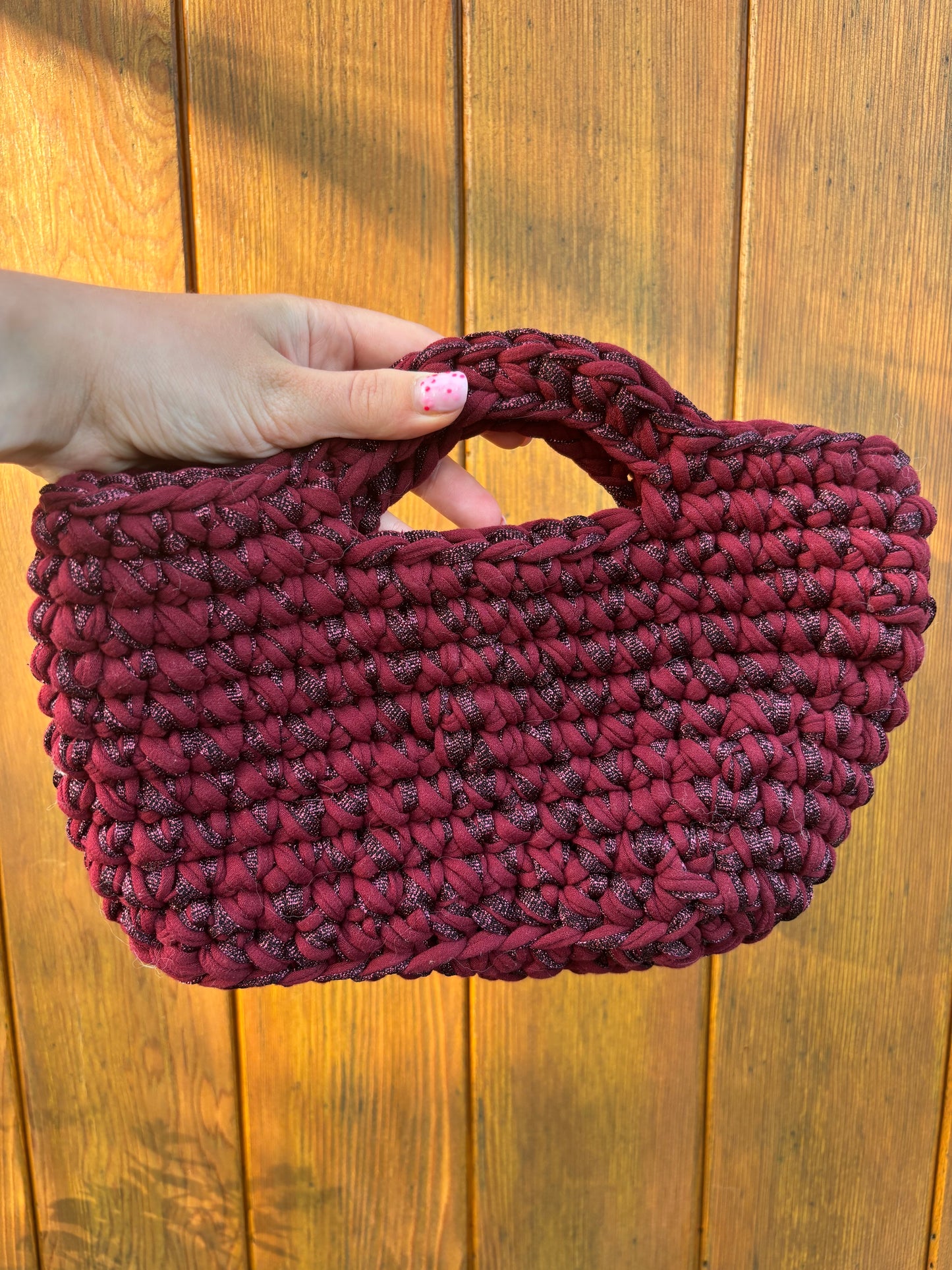 Sac crochet Iris Personnalisable