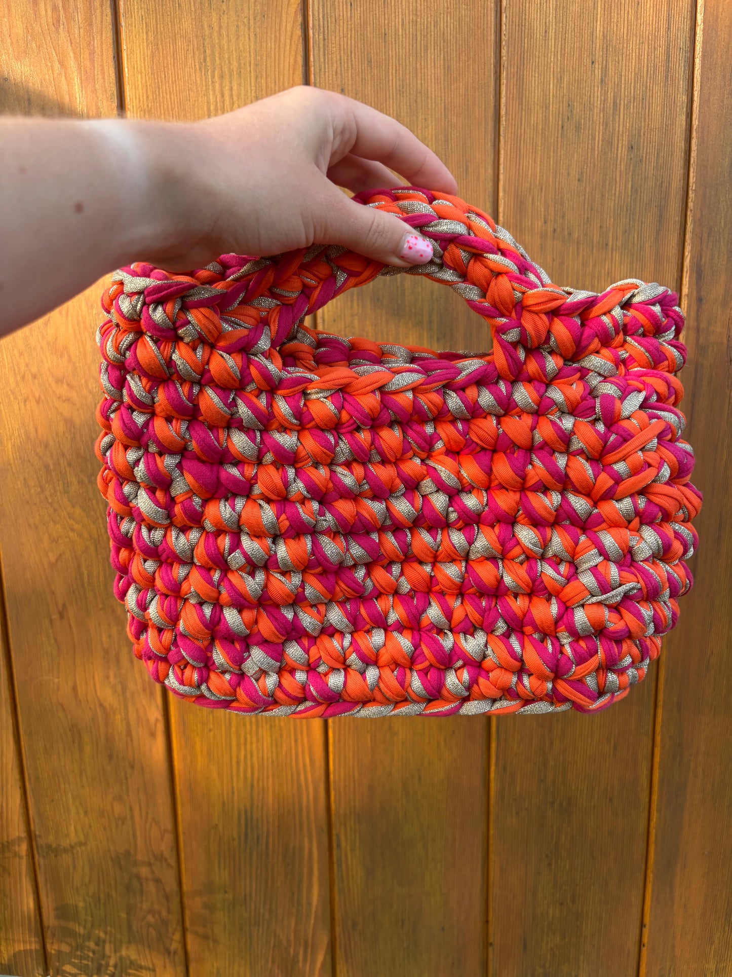 Sac crochet Iris Personnalisable