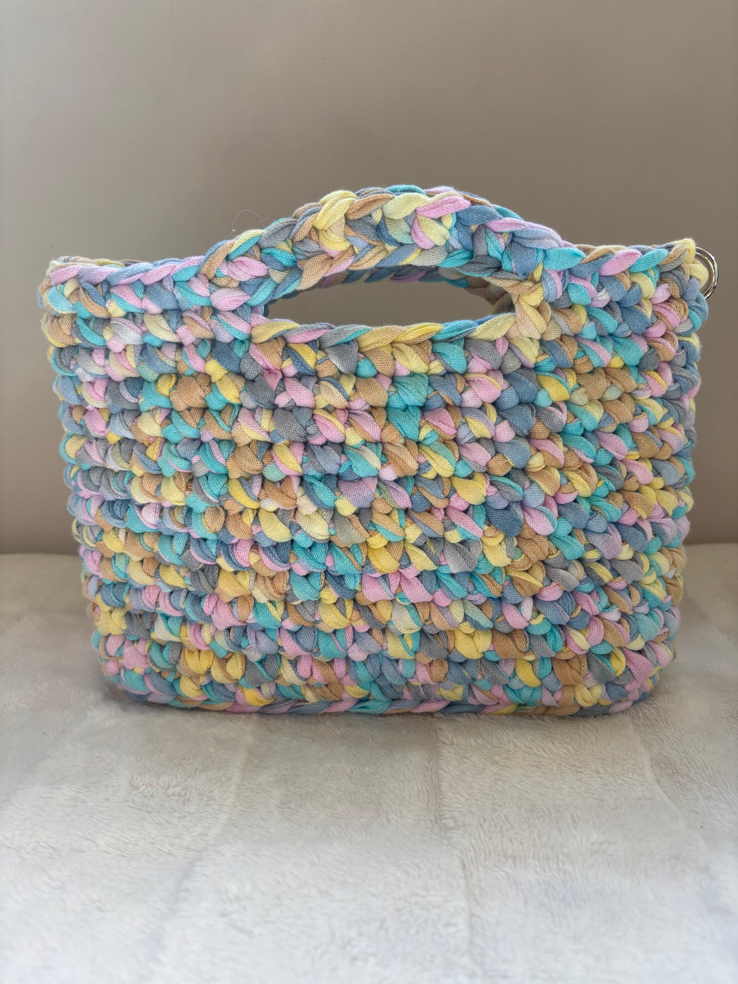 Sac crochet Iris Pastel