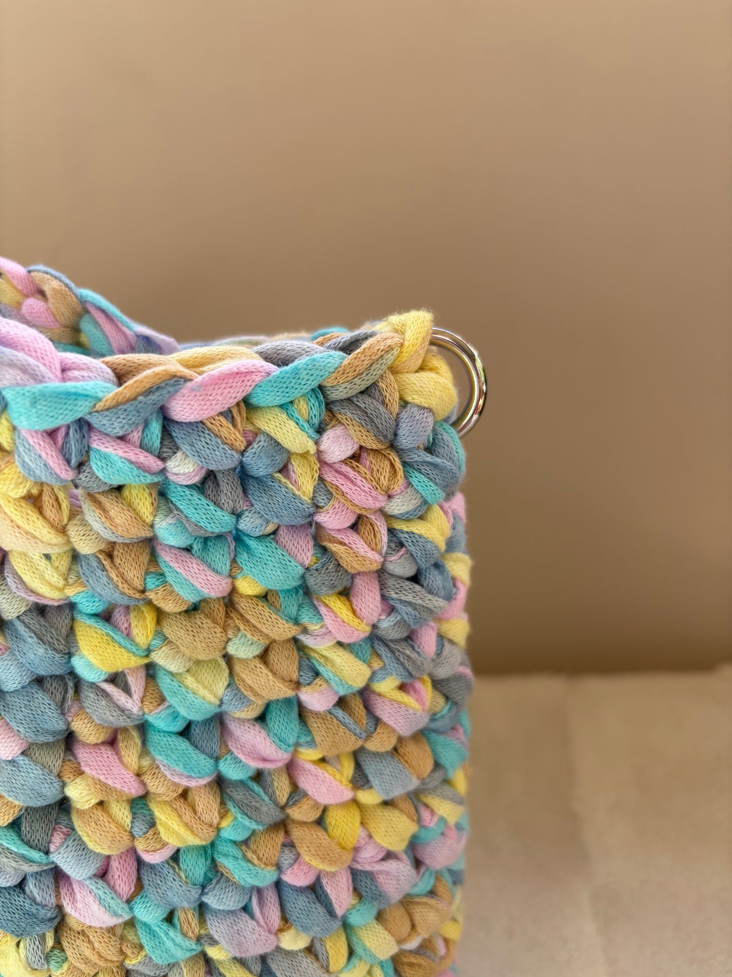 Sac crochet Iris Pastel