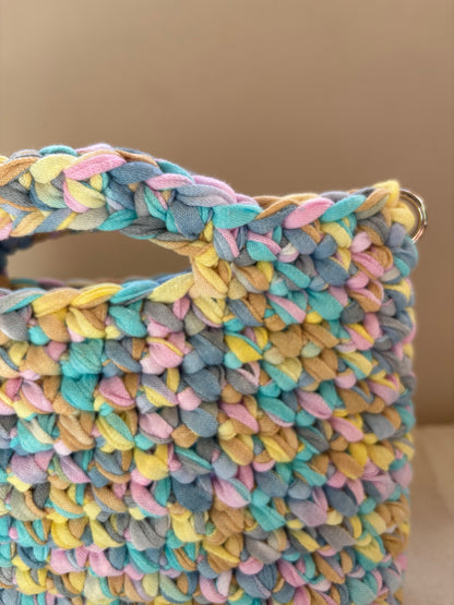 Sac crochet Iris Pastel