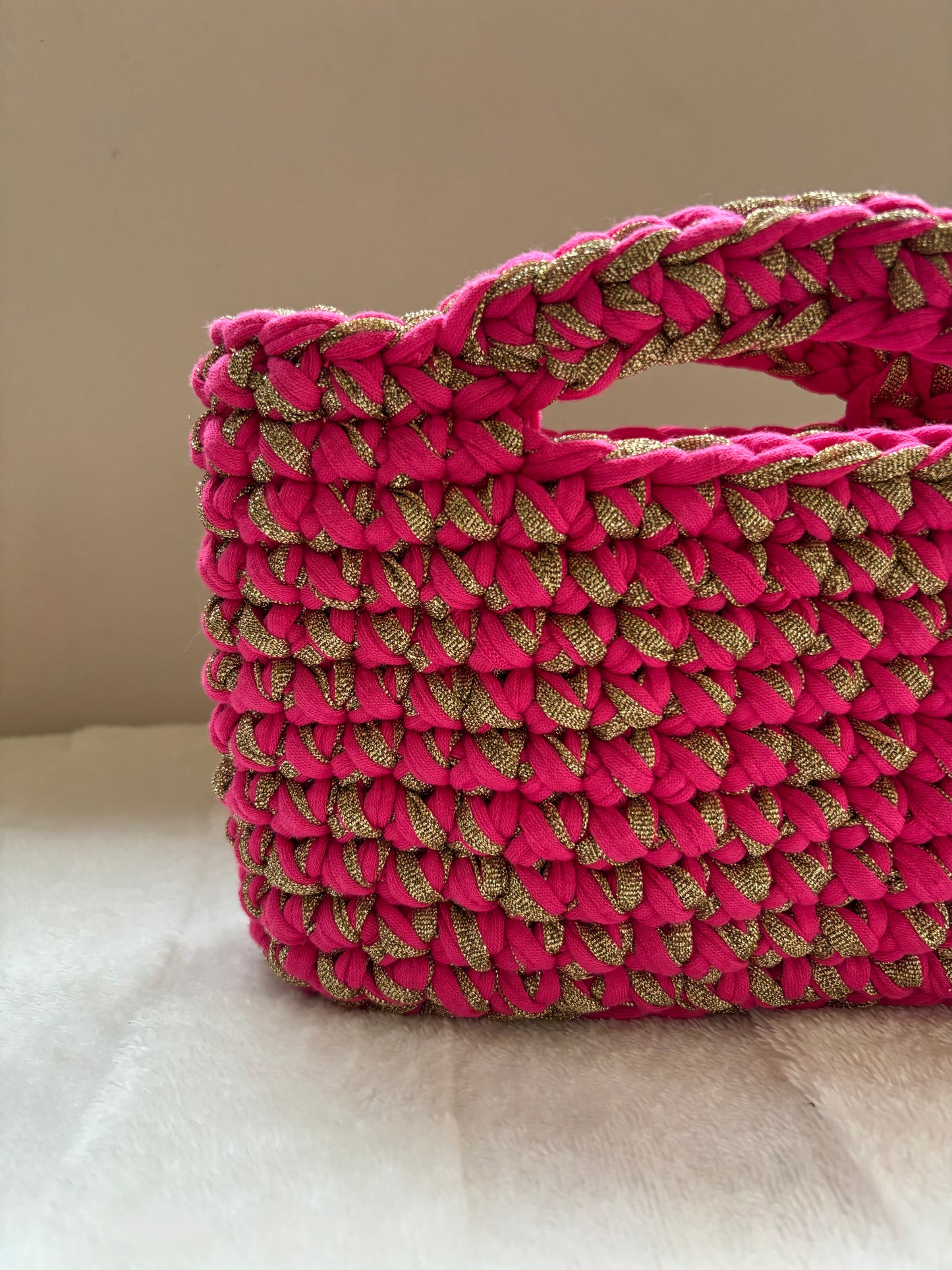 Sac crochet Iris Rose