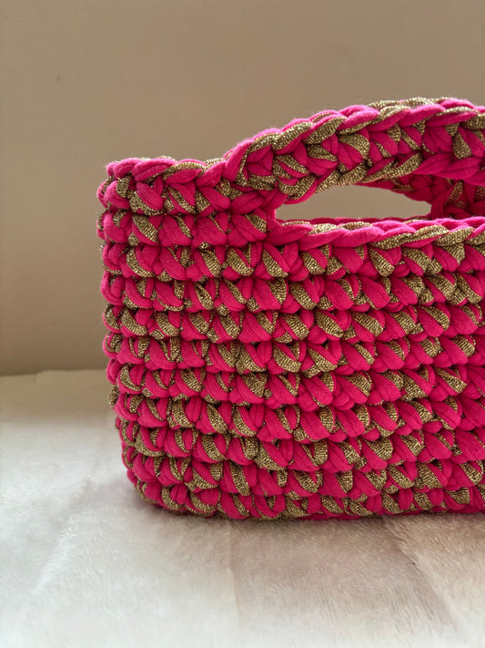 Sac crochet Iris Rose