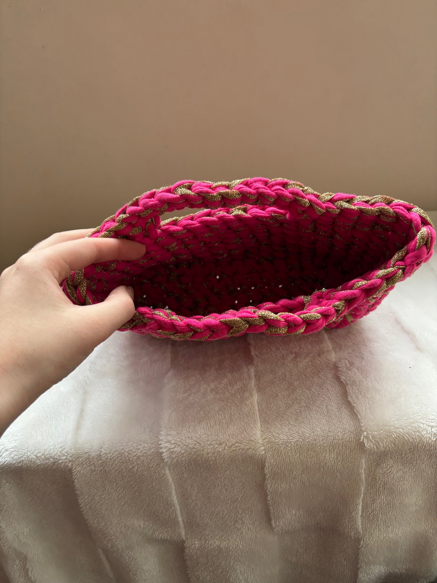Sac crochet Iris Rose