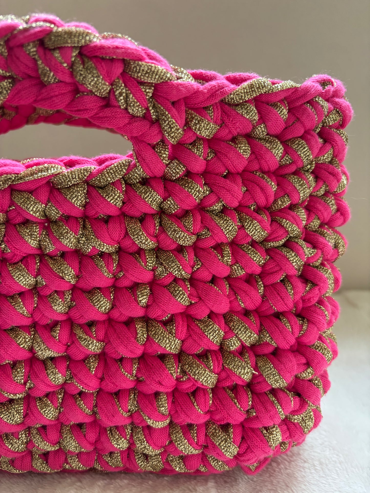 Sac crochet Iris Rose