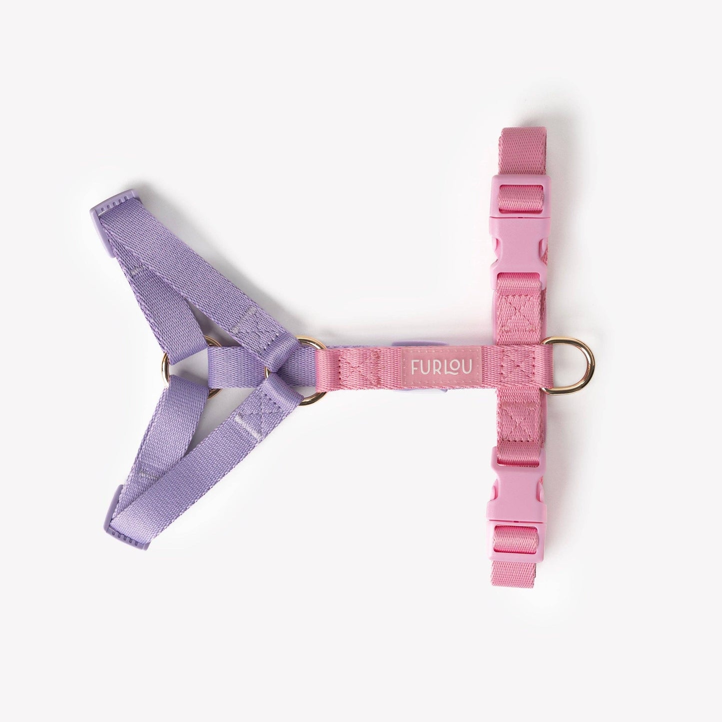 'Harnais pour chien - Lavande et Rose'
